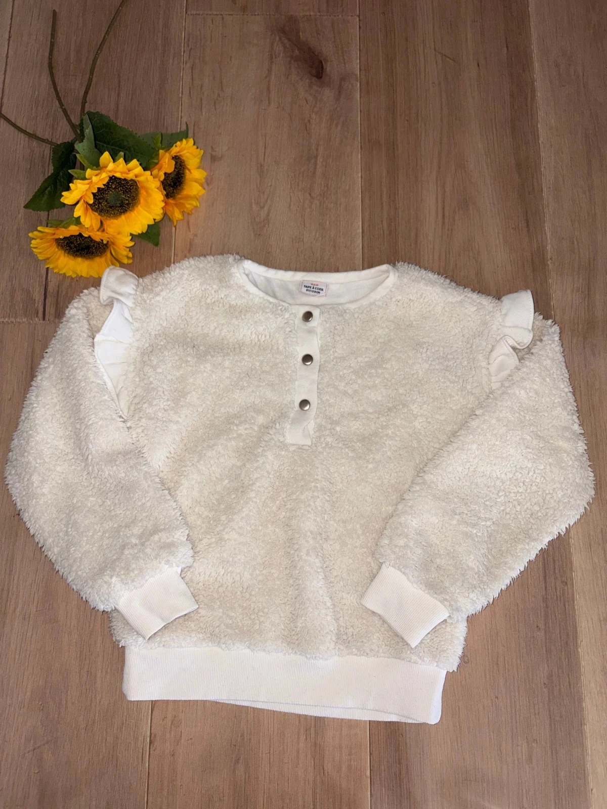 Pull épais beige / crème Tape à l’œil taille 8 ans